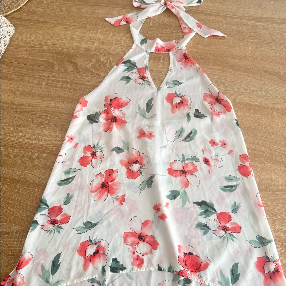 Sienna Sky Pink and Green Floral Top